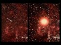 Výbuch supernovy SN 1987 A  - pred a po